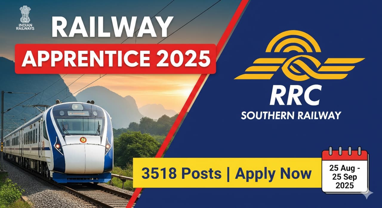 RRC Southern Railway Apprentice Online 2025
