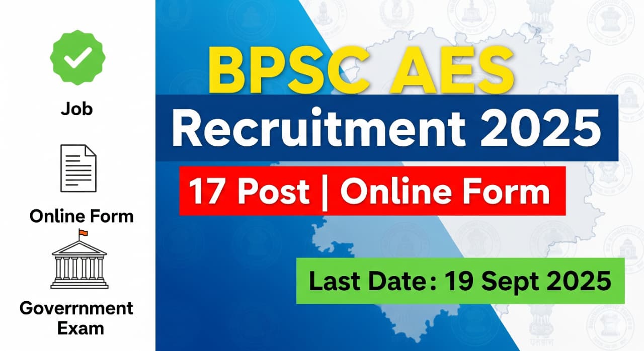 Bihar BPSC AES Recruitment 2025