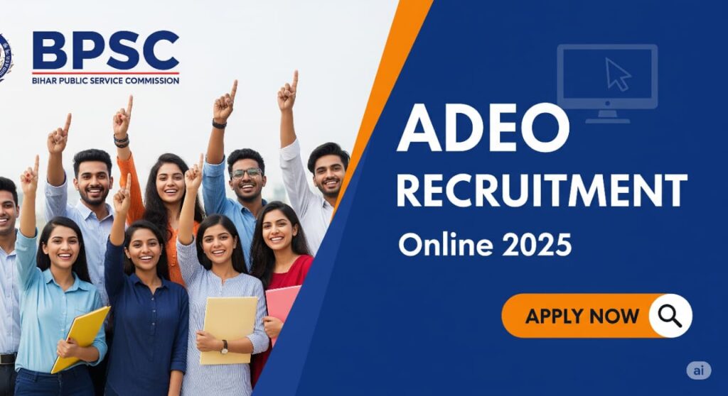 Bihar BPSC ADEO Recruitment Online 2025 for 935 Post