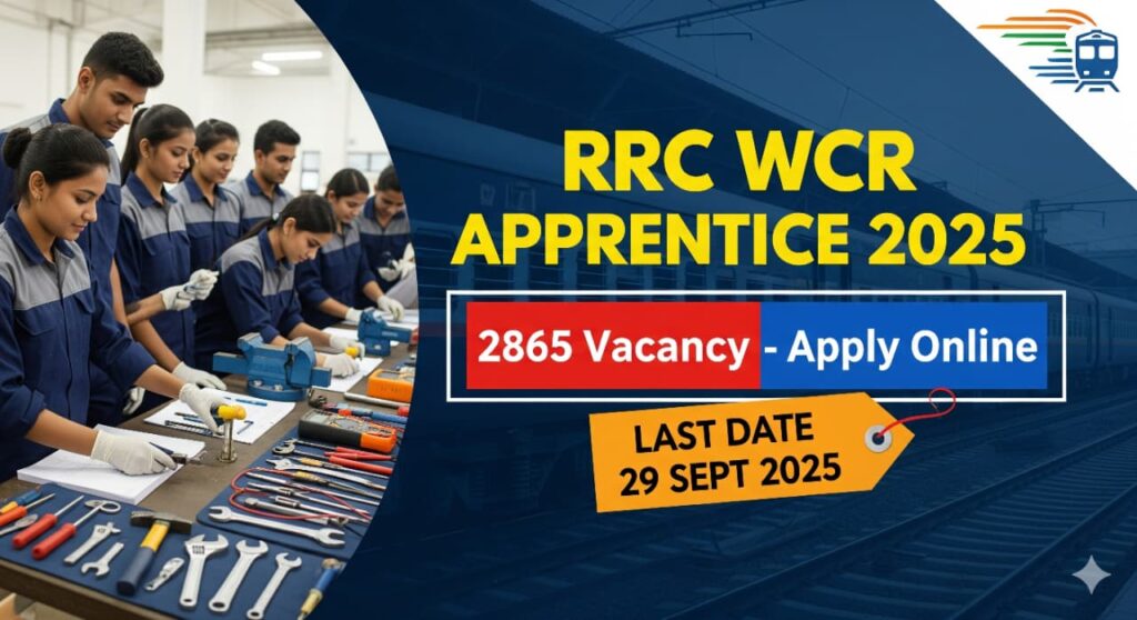RRC WCR Apprentice Online Form 2025