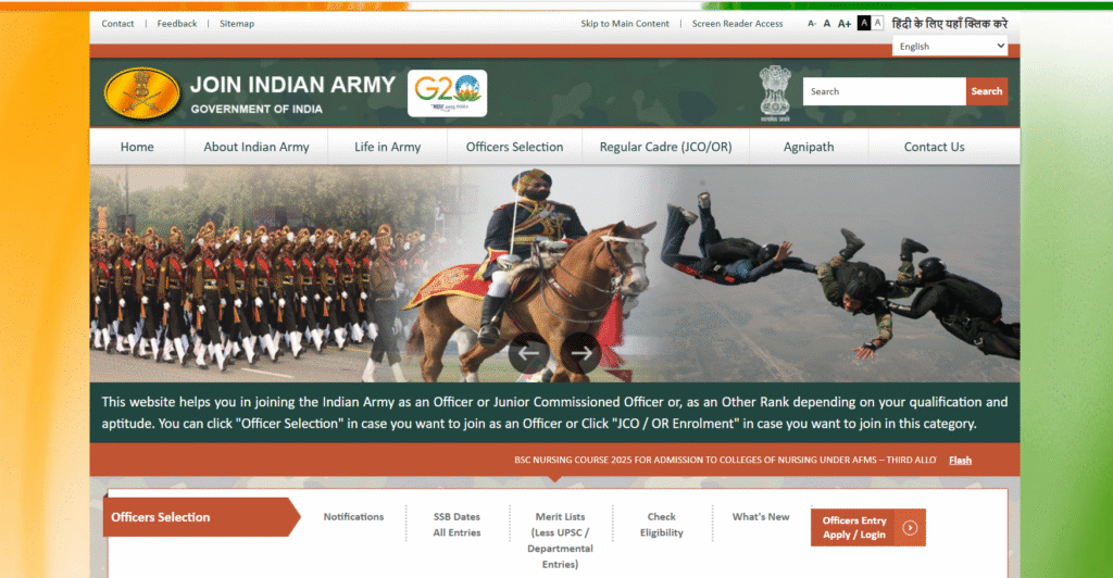 Join Indian Army 10+2 TES-55 2026 Online Form